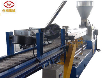 Patates Nişastası İçin Biyobozunur PLA Pelet Yapımı İçin 90kw Çift Vidalı Ekstrüzyon Makinesi