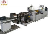 Çin Çift Kademeli Plastik Ekstrüzyon Makinesi, Pvc Pelet 400-500 kg / H Kapasiteli şirket
